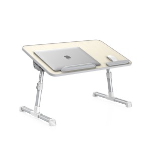 A6 Ergonomic MDF Laptop Bed Tray Desk Adjustable Lap Table