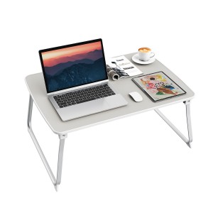 HL36 PU Leather Large Foldable Laptop Table
